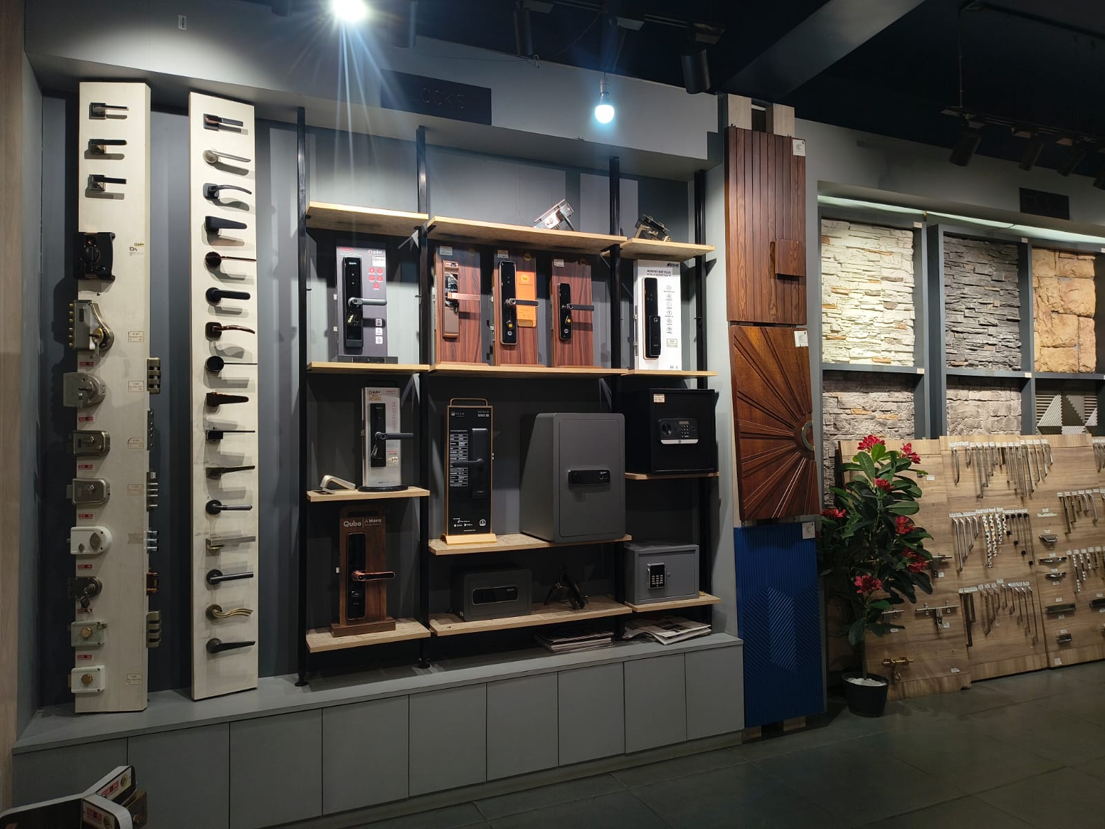 Bajrang Plywood showroom interior