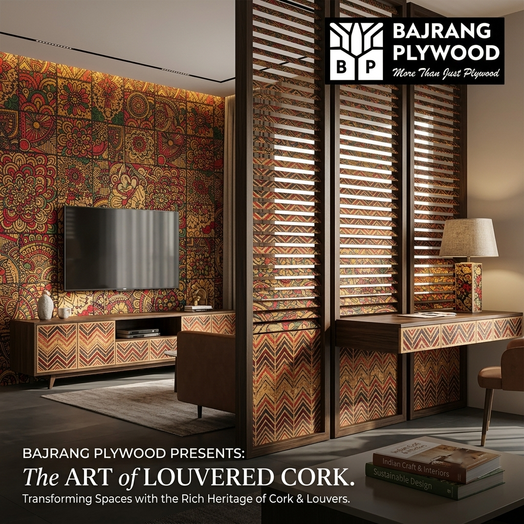 Cork Sheet with Louvers — image 1