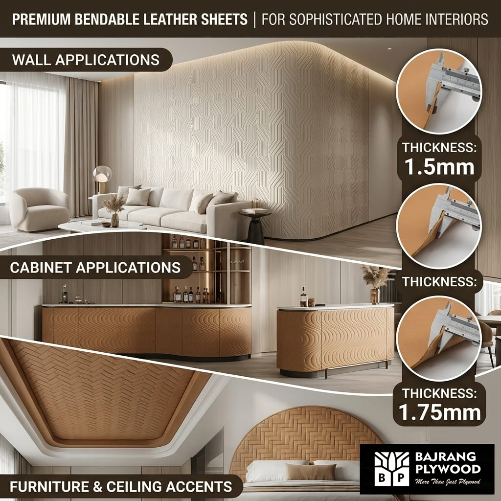 Bendable Leather Sheets — image 1